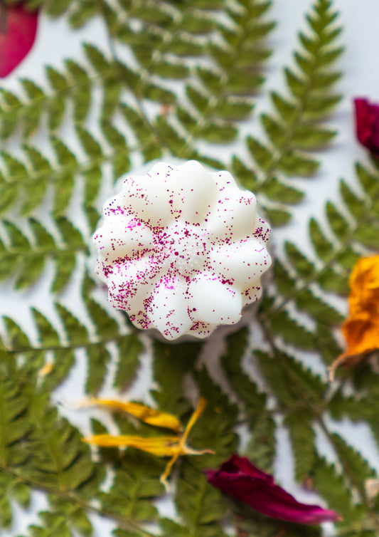 soy melts or wax tarts in lilla fiori fragrance