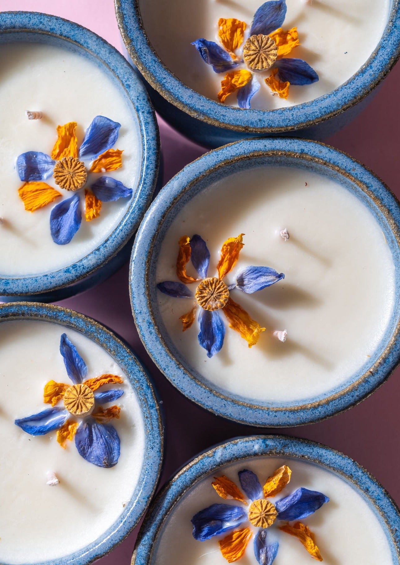 "Earth Laughs In Flowers" Candle Collection