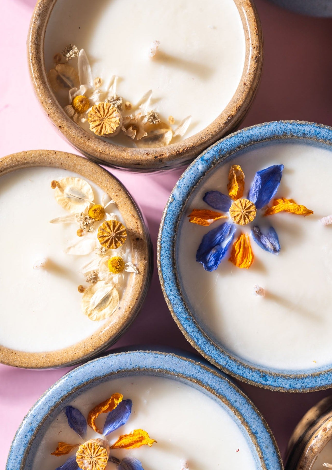 "Earth Laughs In Flowers" Candle Collection