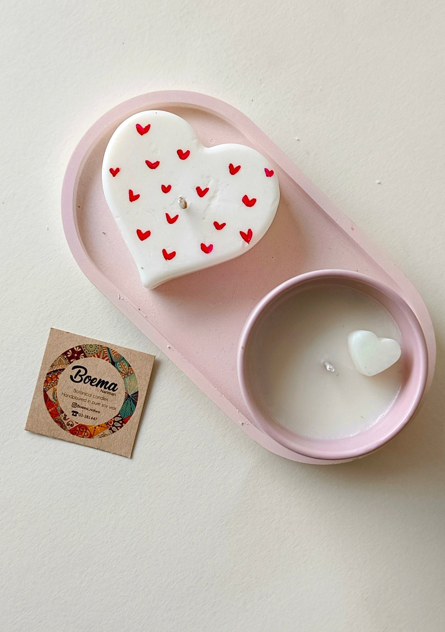 LOVE IS KING Boema's Light Pink Set