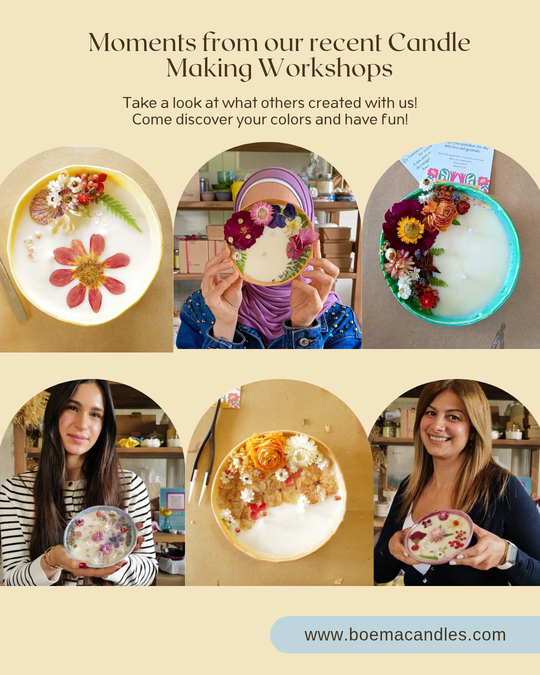 Boema's Candle Making Workshops
