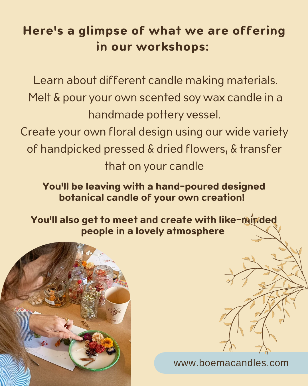 Boema's Candle Making Workshops